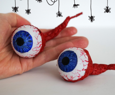 Scary Sculpted Eyeballs