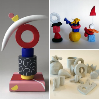Playful Clay Assemblages