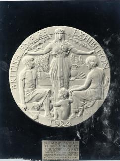 Medallion for the British Empire Exhibition 1924