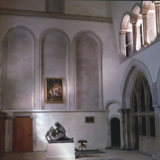 Gillian Kaufmna's Pieta at Jesus College Cambridge