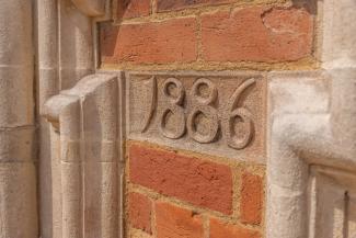 The ornate façade was added in 1886 Saving Dora House - All about Stone